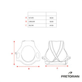 PROTETOR DE TORAX GYM PRETORIAN